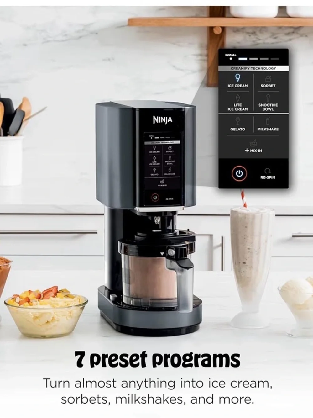 Ninja Black Ice Cream & Dessert Maker